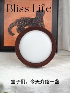 DGY | Hallway Entrance Closet Balcony Retro Walnut Color Ceiling Light