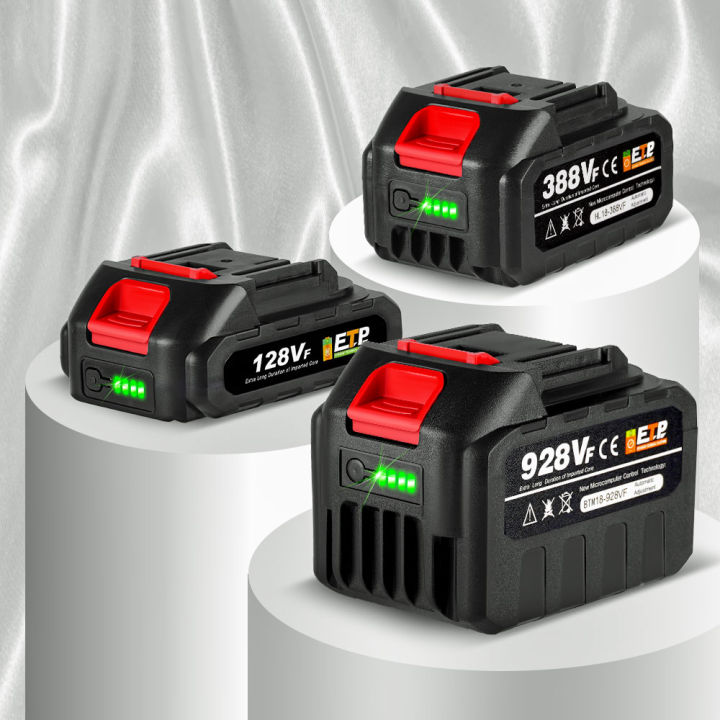 （Quà Tặng）Makita battery Bộ Sạc Tự Do 18-20V Pin Lithium Sạc Lại Được ...