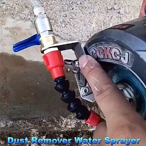 Dust Sprayer Set For Marble Tile Cutting Machines Stainless Steel Water Sprayer + 5 Metre Water Hose + Universal Connection