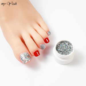 myyeah 5ml Nail Art Disco Shining Glitter Sequins Gel Polish Flash Reflective Shining Soak Off UV LED Varnish DIY Nail Art Tools
