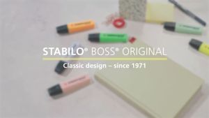 STABILO BOSS Original Deskset 23 ARTY/15 Highlighter – Bold Colors Creative Highlights!