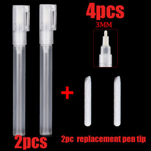 3mm 5mm 8mm 10mm 15mm 30mm Graffiti Pen Plastic Transparent Bucket Tube Reusable Ink Marking Pen Paint Pen Accessories