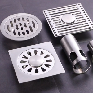 Ga thoát sàn phễu thoát sàn nhà tắm 12x12cm 15x15cm INOX304 (ống 76-90-110) chống mùi hôicôn trùng