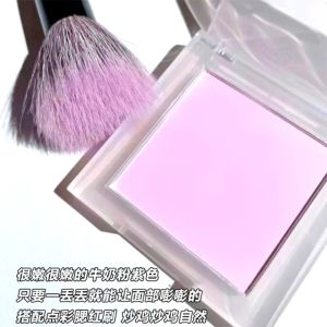 Dual Shade Matte Cheek Highlighter Brightening Purple Blue High Light Single Color Powder Sea Salt Pure Desire Makeup Tool