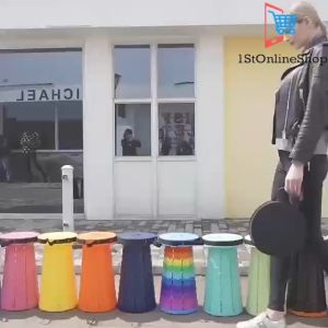 Kursi Lipat Portable Teleskopik Bangku Pancing Tempat Duduk Camping 150KG