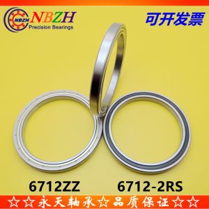 Ultra-Thin Wall Type Bearing 61712 6712ZZ 6712-2RS High Strength Single Row Precision Grade Deep Groove Ball Bearing