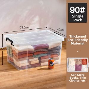 Large Extra-Thick Covered Storage Box