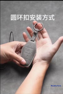 Proton eMAS 7 PHEV Key Cover Leather Cover Fob Zinc Alloy Lightweight Key Casing Case e.MAS 7 eMAS7