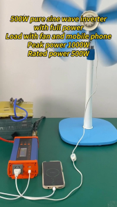 60hz Pure Sine Wave Inverter 1000W 3000W Power Solar Car Inverters With LED Display DC 12V 24V To AC 220V Voltage Converter
