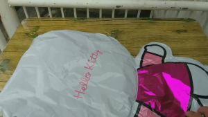 Balon Foil Karakter Large Hello Kitty Hiasan Untuk Ulang Tahun
