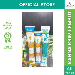 KANNA Soft Cream & White Krim Tumit Pecah dan Kulit Kering – 15 g / 30 g