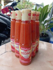 Indofood Botol Saos Sambal Saus Sambel Pedas Instan Sauce 135ml ( Expired Desember 2025 ) Embun Mart Sidoarjo