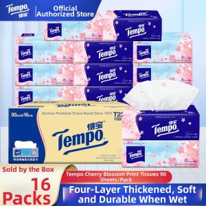 Tempo | Affordable Sakura Designed Facial Tissue for Home Use