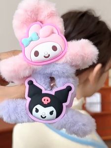 Bayar Di Tempat - Jepit Rambut Karakter Bulu / Aksesoris Jepit Rambut Anak / Cute Hair Claw Style Korea