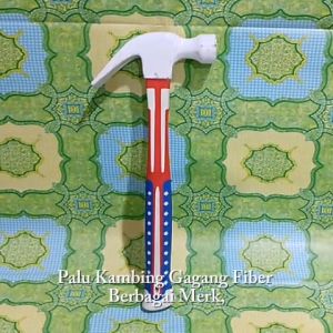 Palu Kambing Gagang Fiber 8 oz Berbagai Merk