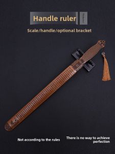 YUEXIAOQI | Thick Disciplinary Ruler for Discipline Students Bamboo