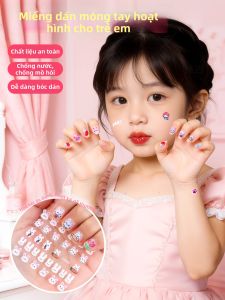 WEIBAI | Child Friendly Non-Toxic Night Glow Waterproof Nail Stickers