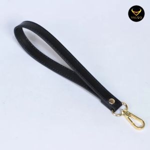 [VALQO] Tali Pendek Kulit Sapi Untuk Tas Clutch & Pouch Tas Wanita & Pria
