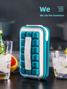 Food Grade Silicone Ice Maker Ice Cube Tray Storage Container Freezer Ice Ball Kettle Ice Breaker Kitchen Cooking Tools