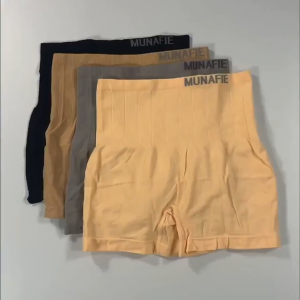 DRW010 High Waist Boxer Celana Korset Pengecil Perut Bentuk Petak Celana Dalam Wanita