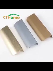 ✨Handle Tipis Drawer/Handle Emas Hitam/Kabinet Pintu Knob/Furniture Handle Untuk/Handel Gagang Lemari/Laci Pintu Lemari