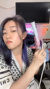 Máy Uốn Tóc Làm Xoăn Tự Động Tặng Kèm Lược Tặng Kèm Lược- Kẹp Tóc