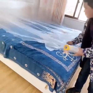 Màng Bọc Nilong Che Chắn Bụi Đa Năng Có Keo Dán Cố Định - che phủ ngăn bụi bảo vệ nội thất che sơn