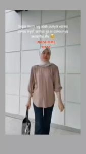 AMENA BLUS- Kemeja Blouse Wanita Terbaru 2025 katun Adem / Atasan Kemeja Wanita Murah Adem