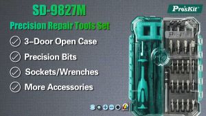 ProsKit SD-9827M 27 in 1 Precision Repair Tools Set