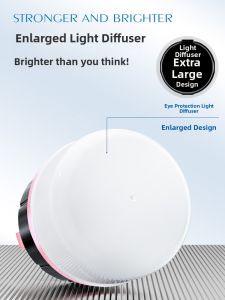 Super Bright LED Charging Lighting Lamp Outdoor Camping Emergency Backup USB Bulb for Stall Night Use Home Use ABS Material