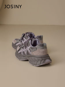 Josiny | Retro Thick Sole Height Increasing Daddy Shoes Breathable Mesh
