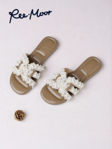 Reemoor | French Retro Pearl Slipper