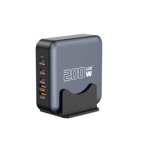 Earise | GaN 200W Multi-Port Fast Charging Station