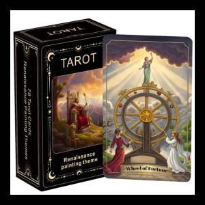 Bộ Bài Tarot Tranh Vẽ Thời Phục Hưng 78 Lá Giấy Dày 400GSM Dành Cho Người Yêu Lịch Sử Người Đam Mê Nghệ Thuật & Người Khám Phá Tâm Linh
