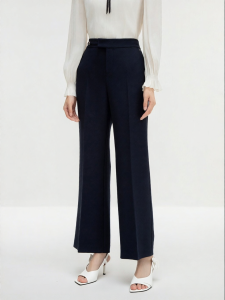 Koradior | Elegant Business Light Slim-fit Flare Trousers