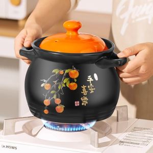 SHUDUODUN | Heat-Resistant Ceramic Stew Pot