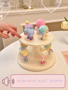 ตู้โชว์ตู้มุ 360° ชั้นวางโมเดล ทรงกลม ดีไซน์สวยงาม กล่องอะคริลิค กันฝุ่น กันน้ำ