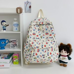 Hellokitty Schoolbag Junior High School Girl Good-looking Niche Style Primary School Student Cute Hello Kitty Large Capacity Backpack