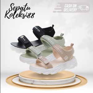 Sepatu Sandal Wedges Wanita Premium S-08 Sepatukoleksi