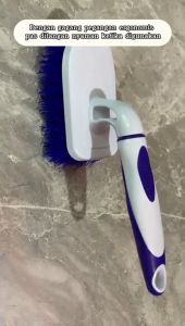 Sikat Toilet Gagang Panjang Serbaguna / Alat Gosok Pembersih Lantai DInding Kamar Mandi Kloset Dapur Toilet / Bathroom Brush MLH F11
