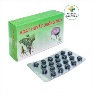 HOẠT HUYẾT DƯỠNG NÃO THÁI BÌNH HỘP 100 VIÊN - Hỗ trợ não & trí nhớ - Thực phẩm chức năng