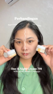 701 Day and Night Cream Collagen Glow Lightening 20 gr Original BPOM