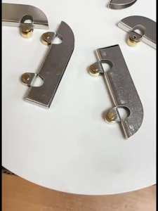 10pcs Stainless Steel Padat Kaca Pintu Geser Roda / Halus Dan Tenang Tahan Lama