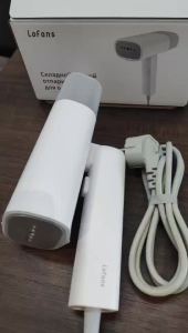 Lofans Handheld Garment Steamer Iron เตารีดไอน้ำ เครื่องรีดผ้าไอน้ำแบบพกพา เตารีดไอน้ำแบบพกพา 1300W แท็งก์น้ำขนาด 150ml ถอดออกได้