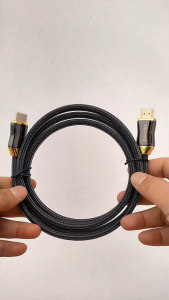 Cáp HDMI 2.1 8K 60HZ  48Gbps Cáp HDMI 2.0 4K 60HZ 18Gbps. 15m 3m 5m adapter kim loại mạ vàng 24k sợi bện