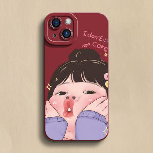 Creative Full Cover Case for Girls Big Face Anti-Fall Personality Funny Silicone Protective Shell Compatible with Models