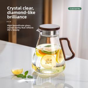 YIHUTEA | Glass High-temperature Resistant Large Capacity Water Pitcher