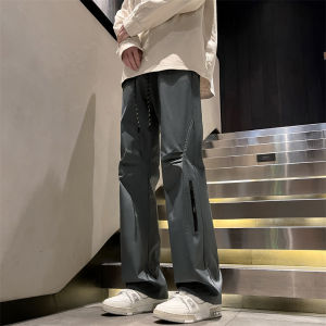 Outdoor Casual Trousers Mens Spring Autumn Trendy Sports Waterproof Wide Leg Summer Workwear Casual Pants Straight Leg Type