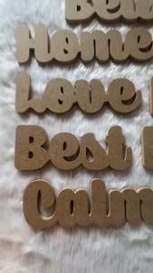 Inspirational Table FAITH Sign Wooden Standee Centerpieces Home Decor Wall Art