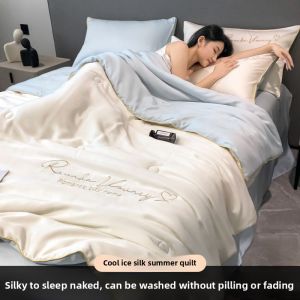 MONLEYTA | Cool Sensation Summer Quilt Ice Silk Quilt Set